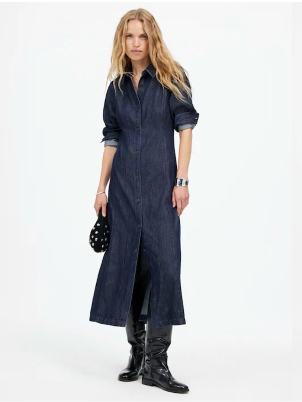 Madewell Dark Indigo Denim Shirt